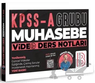 KPSS A Grubu Muhasebe Video Ders Notları