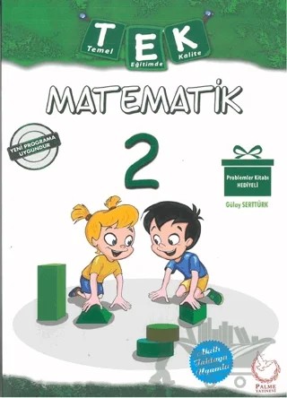 2. Sınıf Matematik Tek Soru Bankası – Kolektif – Palme Yayınları kitap kapağı