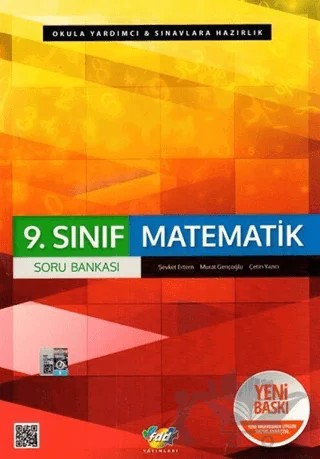 9. Sınıf Matematik Soru Bankası – Kolektif – Fdd Yayınları kitap kapağı