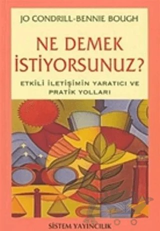 Ne Demek İstiyorsunuz? – B. Bough – Sistem Yayıncılık kitap kapağı