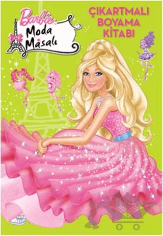 Barbie Moda Masalı - Çıkartmalı Boyama Kitabı – Kolektif – Doğan Egmont Yayıncılık kitap kapağı