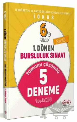 6. Sınıf 1. Dönem Bursluluk Sınavı Tamamı Çözümlü 5 Deneme Sınavı