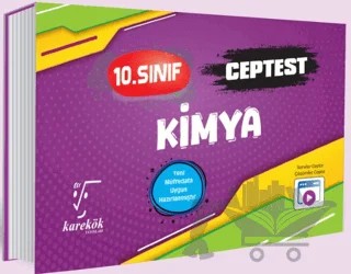 10. Sınıf Kimya Cep Test – Kolektif – Karekök Yayıncılık kitap kapağı