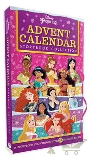 Disney Princess: Advent Calendar Storybook Collection – Walt Disney – Autumn Publishing kitap kapağı