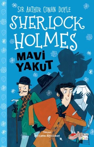Sherlock Holmes - Mavi Yakut – Sir Arthur Conan Doyle – The Kitap Çocuk kitap kapağı