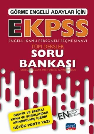 Görme Engelli Adaylar İçin EKPSS SORU BANKASI - Tüm Dersler