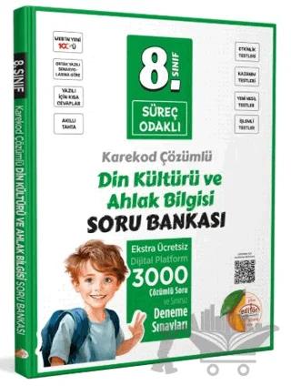 8. Sınıf Süreç Odaklı Din Kültürü ve Ahlak Bilgisi Soru Bankası - Karekod Çözümlü