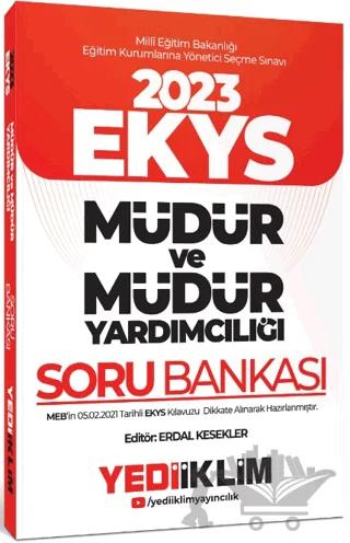 2023 MEB EKYS Müdür ve Müdür Yardımcılığı Soru Bankası