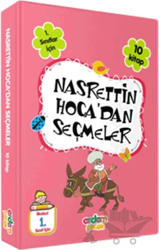 Nasrettin Hoca'dan Seçmeler (10 Kİtap Takım) – Melike Günyüz – Erdem Çocuk kitap kapağı