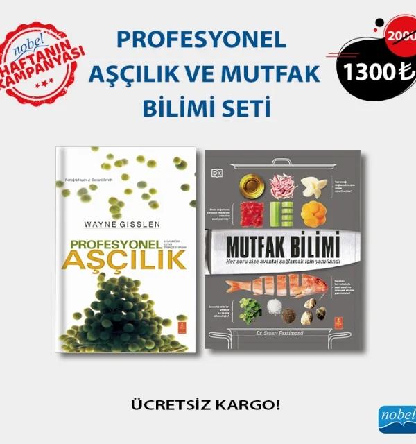 PROFESYONEL AŞÇILIK VE MUTFAK BİLİMİ SETİ