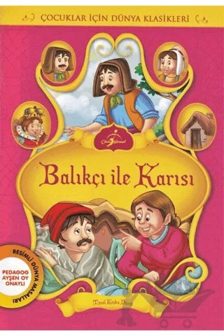 Balıkçı ile Karısı – Kolektif – Çocuk Gezegeni kitap kapağı