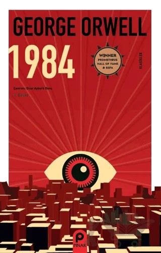 1984 – George Orwell – Pınar Yayınları kitap kapağı