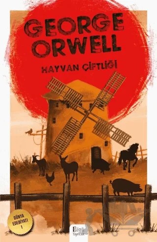 Hayvan Çiftliği – George Orwell – Bilgili Yayınları kitap kapağı