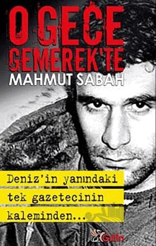 O Gece Gemerek’te – Mahmut Sabah – Grifin Yayınları kitap kapağı