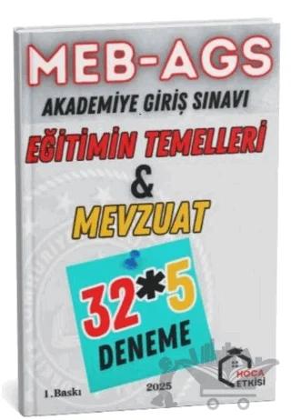 2025 MEB-AGS Eğitimin Temelleri ve Mevzuat 32x5 Deneme