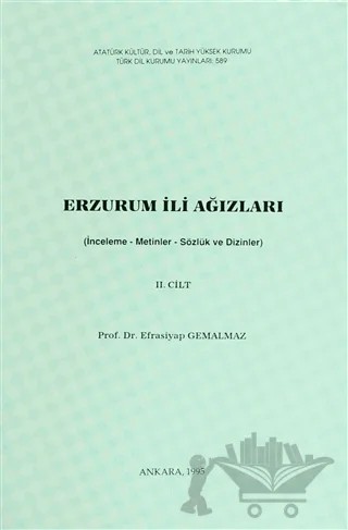 Erzurum İli Ağızları (3 Kitap Takım) – Efrasiyap Gemalmaz – Türk Dil Kurumu Yayınları kitap kapağı