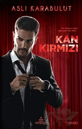 Kan Kırmızı – Aslı Karabulut – Ephesus Yayınları kitap kapağı