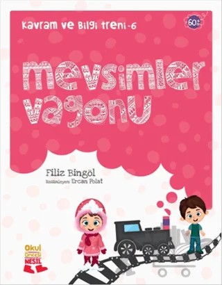 Kavram ve Bilgi Treni 6 : Mevsimler Vagonu – Filiz Bingöl – Nesil Okul Öncesi kitap kapağı