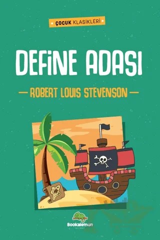 Define Adası – Robert Louıs Stevenson – Bookalemun Yayınevi kitap kapağı