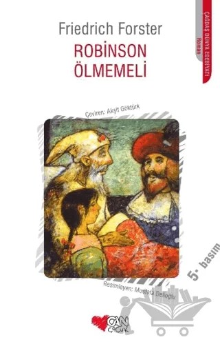 Robinson Ölmemeli – Friedrich Forster – Can Çocuk Yayınları kitap kapağı