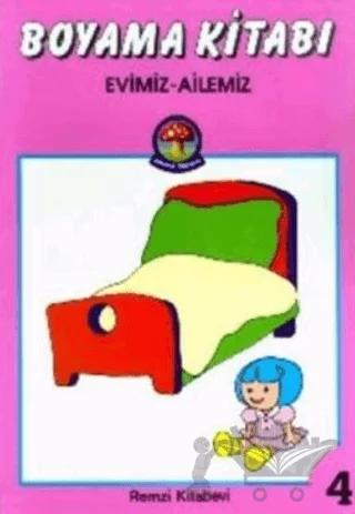 Boyama Kitabı Evimiz - Ailemiz