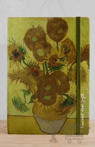 Van Gogh - Ayçicekleri – Kolektif – Defterci kitap kapağı