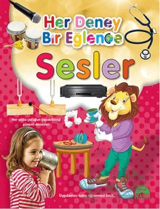 Her Deney Bir Eğlence - Sesler – Kolektif – Martı Çocuk Yayınları kitap kapağı