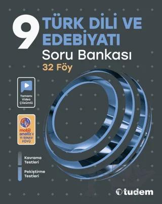 9. Sınıf Türk Dili ve Edebiyatı Soru Bankası Tudem Yayınları
