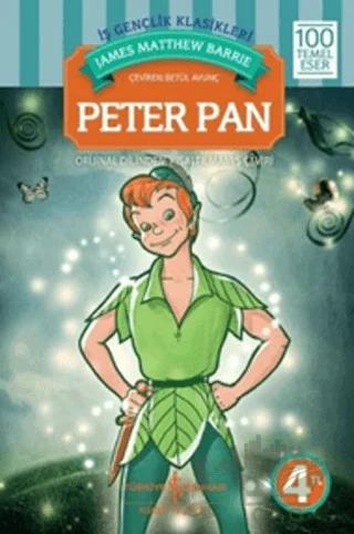 Peter Pan – James Matthew Barrie – İş Bankası Kültür Yayınları kitap kapağı