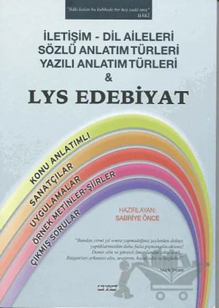 LYS Edebiyat – Kolektif – Değişim Yayınları kitap kapağı