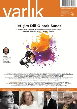 Varlık Edebiyat ve Kültür Dergisi Sayı: 1403 Ağustos 2024 – Varlık Dergisi Yayınları kitap kapağı