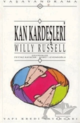Kan Kardeşleri – Willy Russell – Yapı Kredi Yayınları kitap kapağı