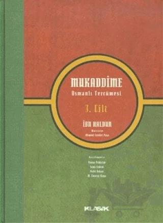 Mukaddime Osmanlı Tercümesi 3. Cilt