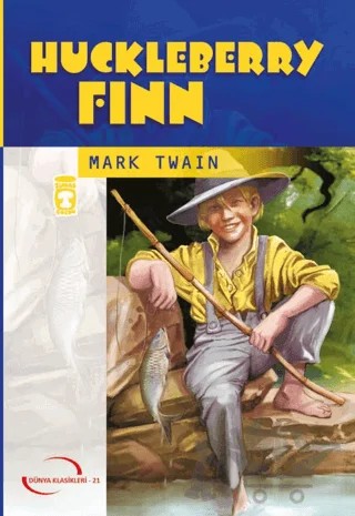 Huckleberry Finn – Mark Twaın – Timaş Çocuk kitap kapağı