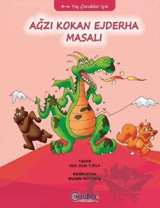 Ağzı Kokan Ejderha Masalı – Ayşe Turla – Hedef CS Yayıncılık kitap kapağı