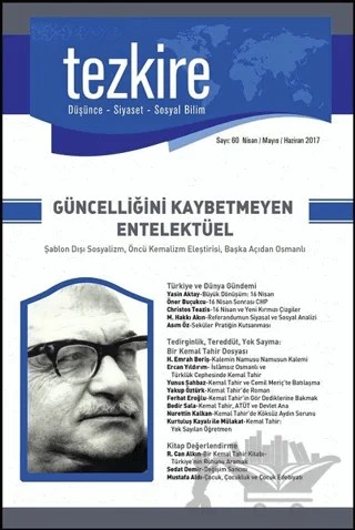 Tezkire Dergisi Sayı: 60 Nisan-Mayıs-Haziran 2017 – Tezkire Dergisi kitap kapağı