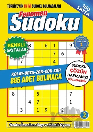 Fenomen Sudoku 2 – Kolektif – Maxi Yayıncılık kitap kapağı