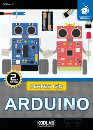 Herkes İçin Arduino – Gökhan Su – Kodlab Yayın Dağıtım kitap kapağı