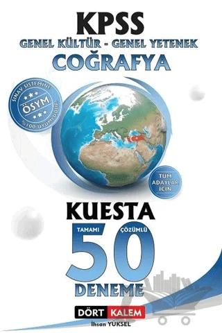 KPSS Genel Kültür - Genel Yetenek Coğrafya Kuesta Tamamı Çözümlü 50 Deneme