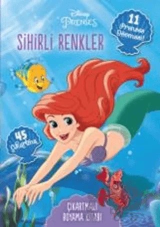 Disney Prenses - Sihirli Renkler – Kolektif – Doğan Egmont Yayıncılık kitap kapağı