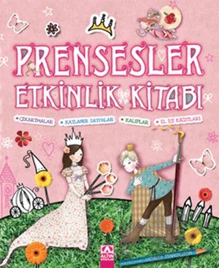 Prensesler Etkinlik Kitabı – Andrea Pinnington – Altın Kitaplar kitap kapağı
