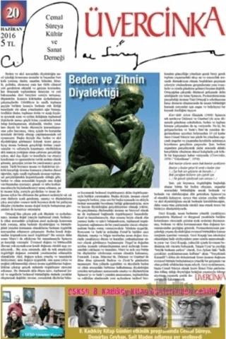 Üvercinka Dergisi Sayı: 20 Haziran 2016
