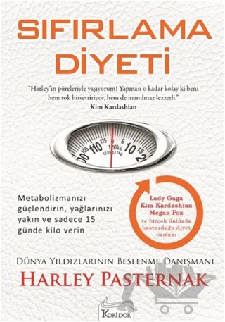 Sıfırlama Diyeti – Harley Pasternak – Koridor Yayıncılık kitap kapağı
