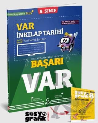 8. Sınıf VAR İnkılap Tarihi Yeni Nesil Soru Bankası – Erkan İsanmaz, Şeyhmus Yüce – Arı Yayıncılık kitap kapağı