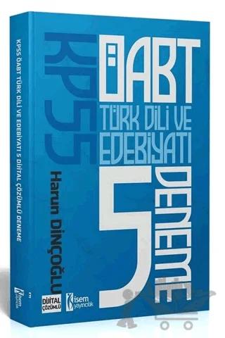 İSEM ÖABT Türk Dili Ve Edebiyatı Öğretmenliği 5'li Deneme – Harun Dinçoğlu – İSEM Yayıncılık kitap kapağı