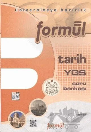 YGS Tarih Soru Bankası – Halit Derya – Formül Yayınları kitap kapağı
