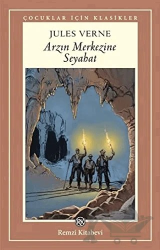 Arzın Merkezine Seyahat – Jules Verne – Remzi Kitabevi kitap kapağı