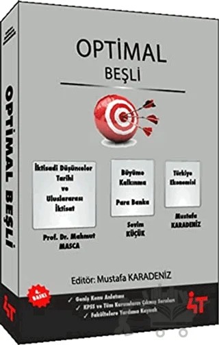 Optimal Beşli – Mahmut Masca, Mustafa Karadeniz, Sevim Küçük – 4T Yayınları kitap kapağı