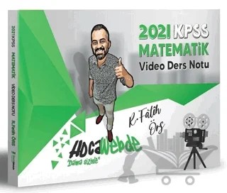 2021 KPSS Matematik Video Ders Notu – Fatih Örs – HocaWebde Yayınları kitap kapağı