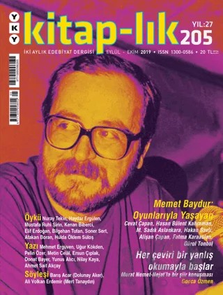 Kitap-lık Dergisi Sayı: 205 Eylül - Ekim 2019 – Yapı Kredi Yayınları kitap kapağı